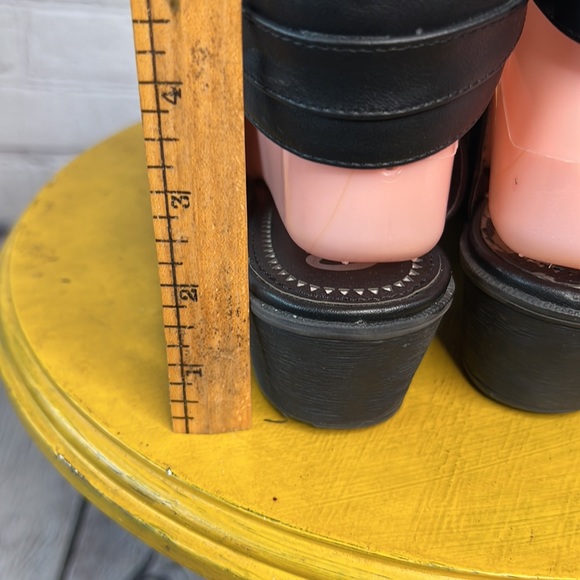 Sam Edelman Circus Hallie gladiator green leather suede heeled ankle bootie 9.5 - Picture 6 of 10